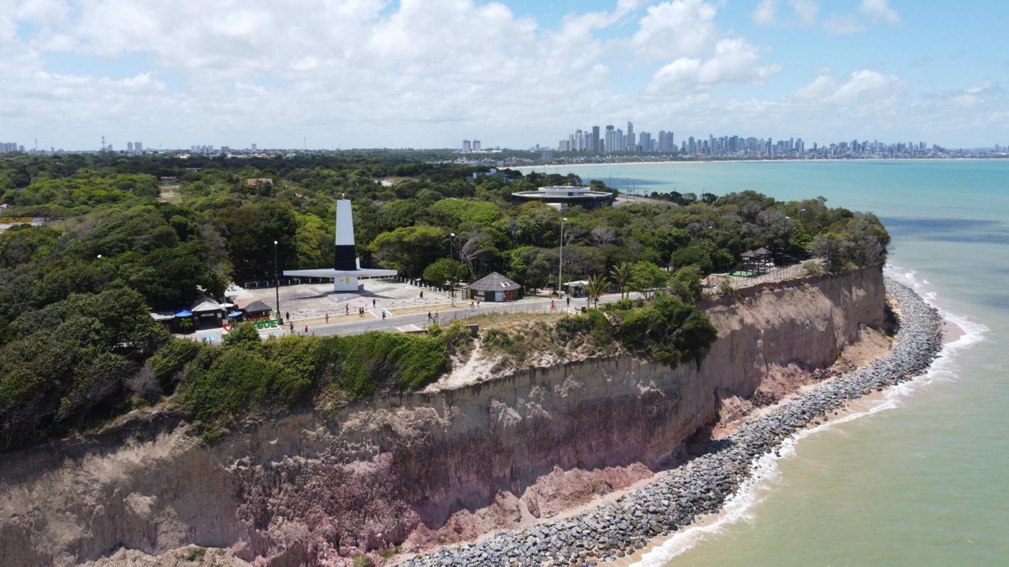 Ferienwohnung Flat A Beira Mar Na Orla De Cabo Branco João Pessoa Exterior foto