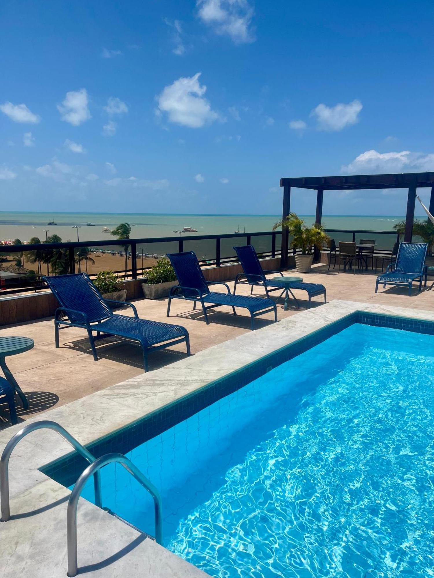 Ferienwohnung Flat A Beira Mar Na Orla De Cabo Branco João Pessoa Exterior foto