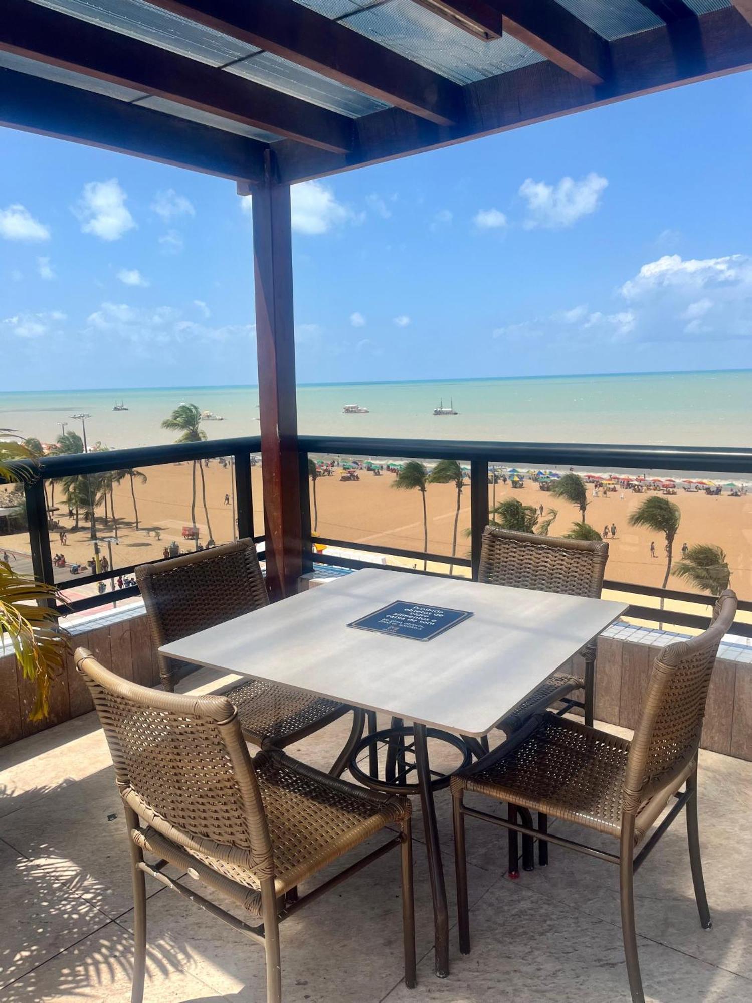 Ferienwohnung Flat A Beira Mar Na Orla De Cabo Branco João Pessoa Exterior foto